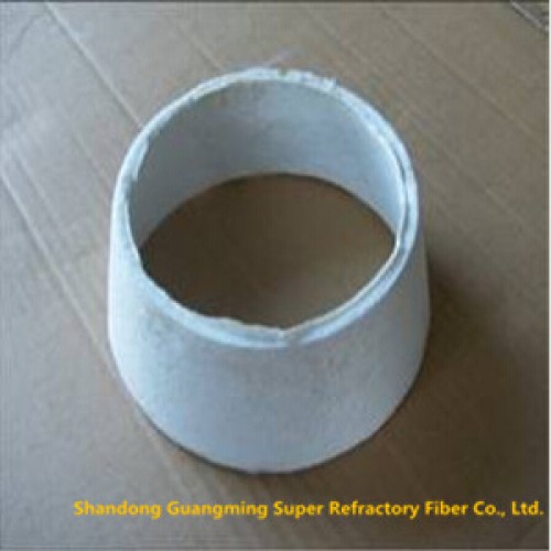 Refractory bio-soluble vacuum shapes